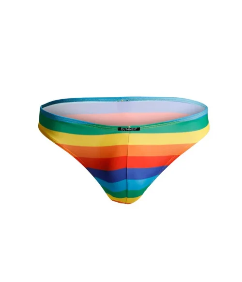 Disc*c4m low rise bikini brief-rainbow-l