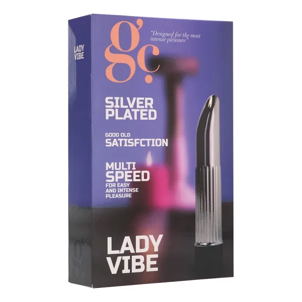 Vibrador gc lady vibe prateado