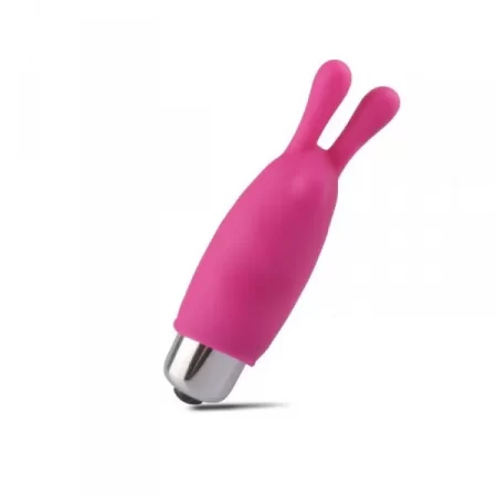 Bala vibratória finger fan ears rosa
