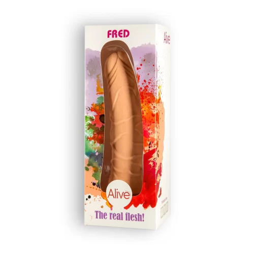 Dildo Realista Alive Fred Branco