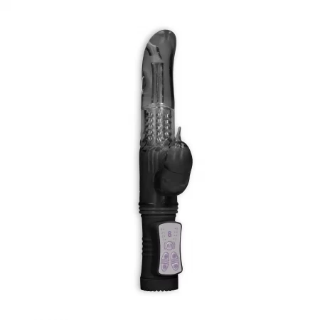 Vibrador Rotating Dolphin Preto