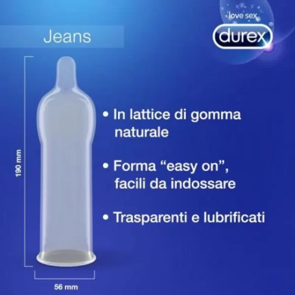 Preservativos durex jeans