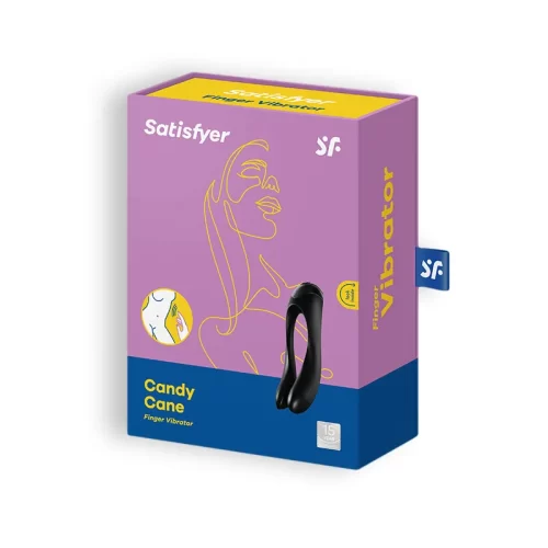 Vibrador candy cane satisfyer preto