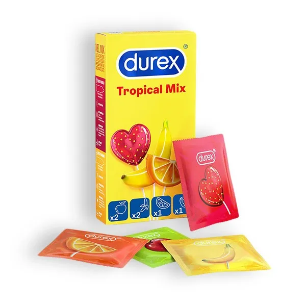 Preservativos durex tropical 6 unidades