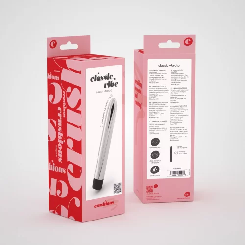49101 Vibrador Classic Vibe Crushious Prateado