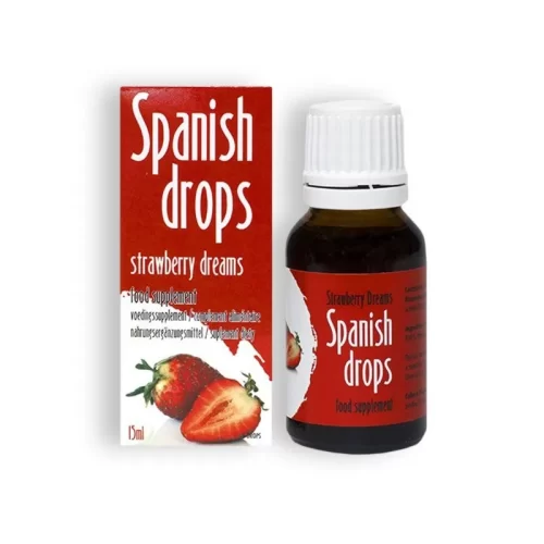 Gotas spanish drops morango
