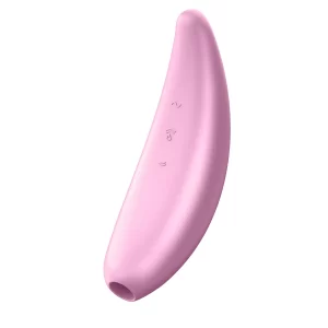 Estimulador curvy 3+ com app satisfyer rosa