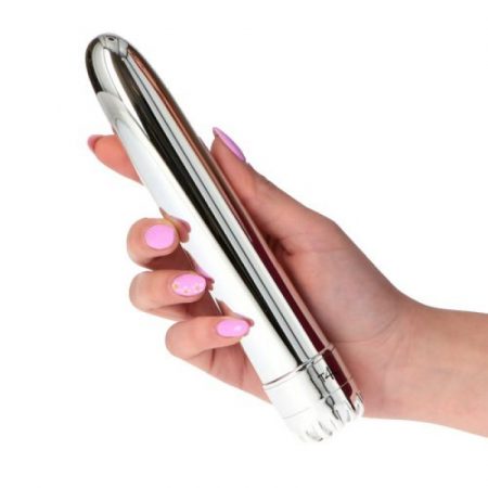 Vibrador Classics Prateado Grande