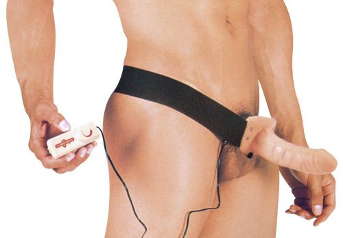 Strap-on robotic branco