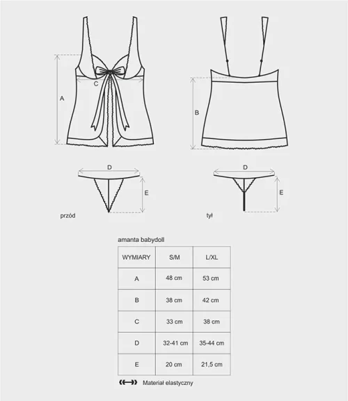 Camisa de noite amanta obsessive - image 4