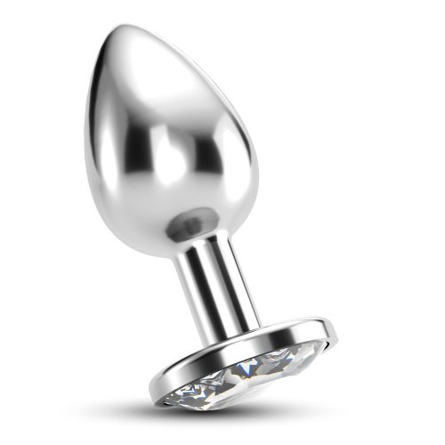 Plug anal joia bijou transparente grande crushious