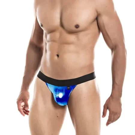 Jockstrap Provocativa Azul Cut4men