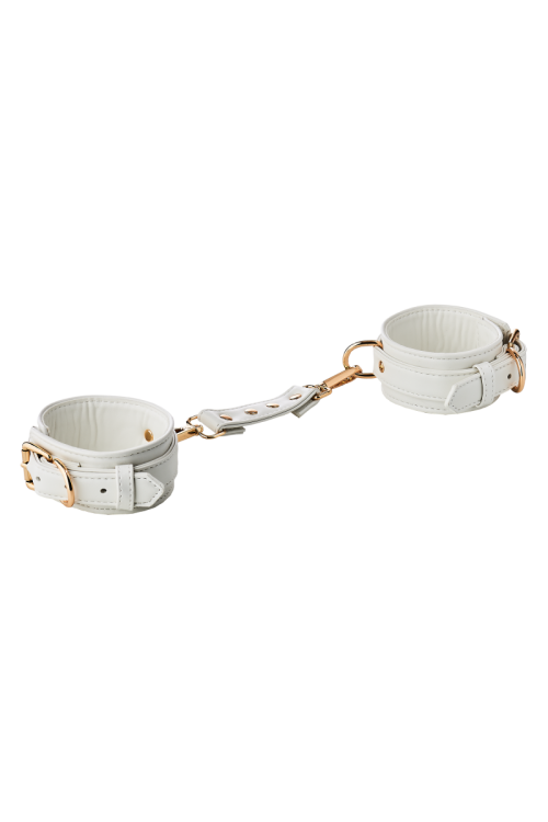 Algemas de velcro branca