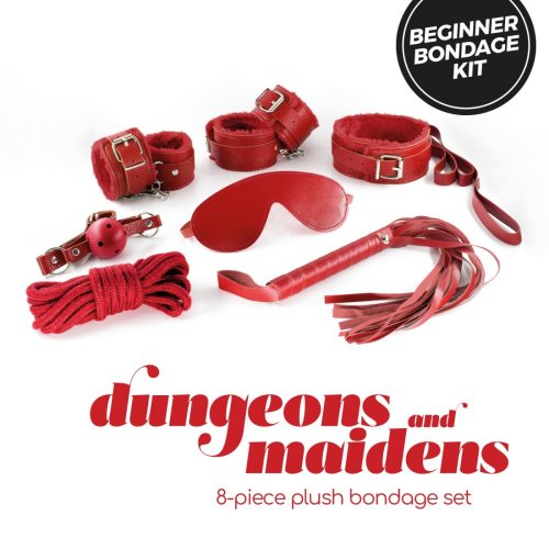 Kit de BDSM Dungeons & Maidens Vermelho Crushious