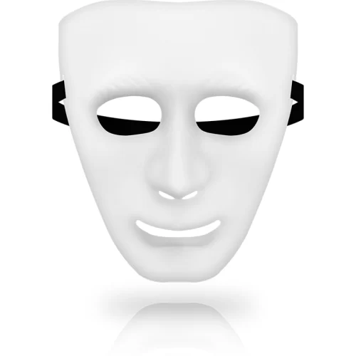 Máscaras Branca tamanho único Ohmama