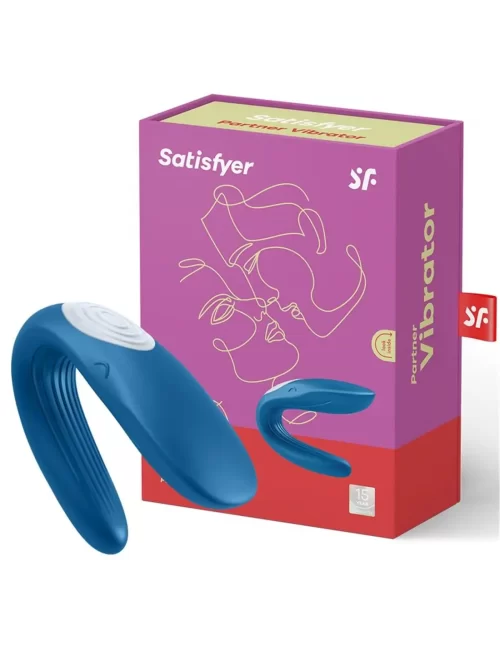 Vibrador para casal partner whale com carregador usb