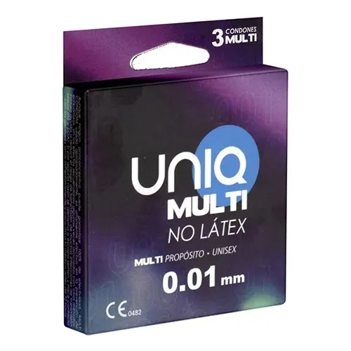 Preservativos Uniq Multi sem Latex