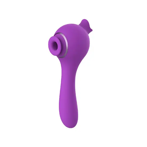 Vibrador com Sucção e Língua Action Galyon