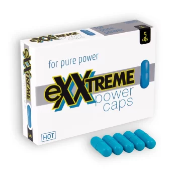 Cápsulas estimulantes exxtreme power para homem 5 cápsulas